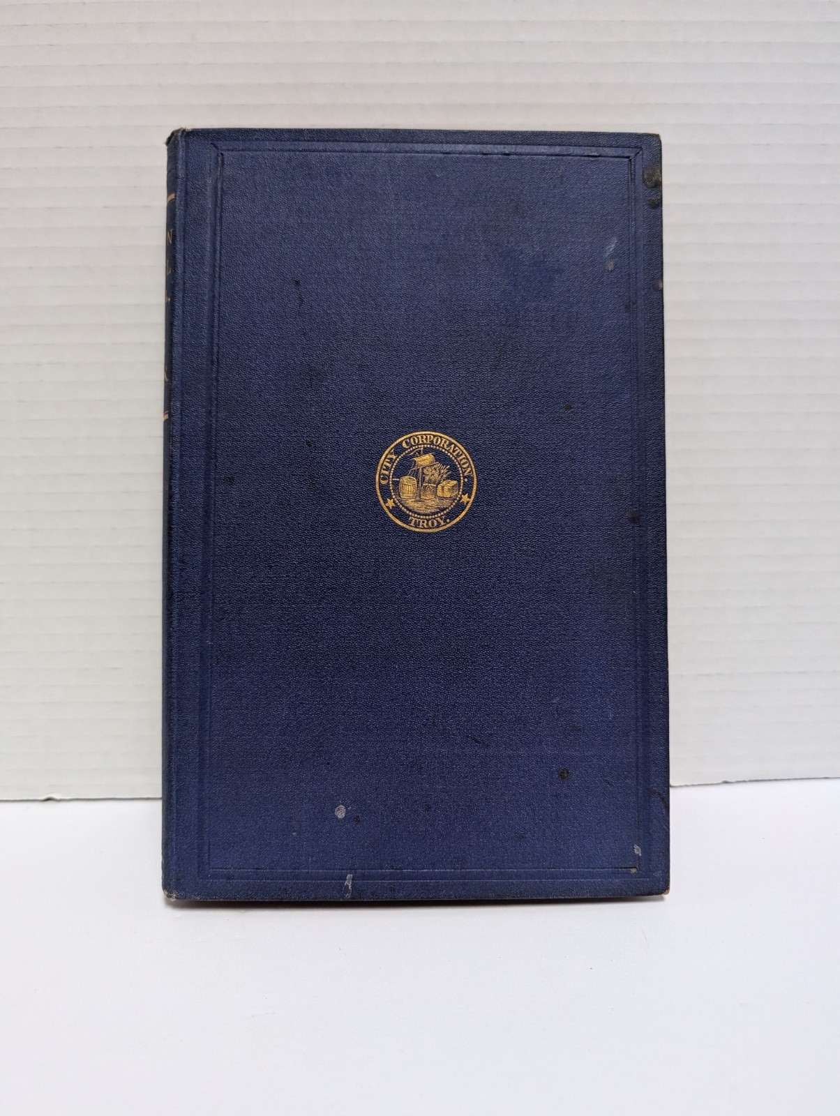 Antique Hard Cover Common Council Manual Troy New York 1867-68 Historical Info
