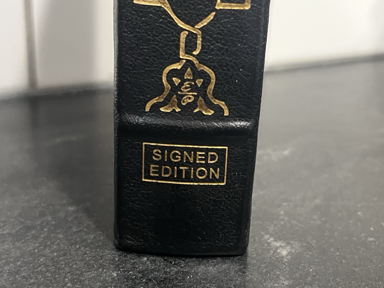 Jurassic Park by Michael Crichton Signed Leather-Bound Ed. Easton Press W/ COA