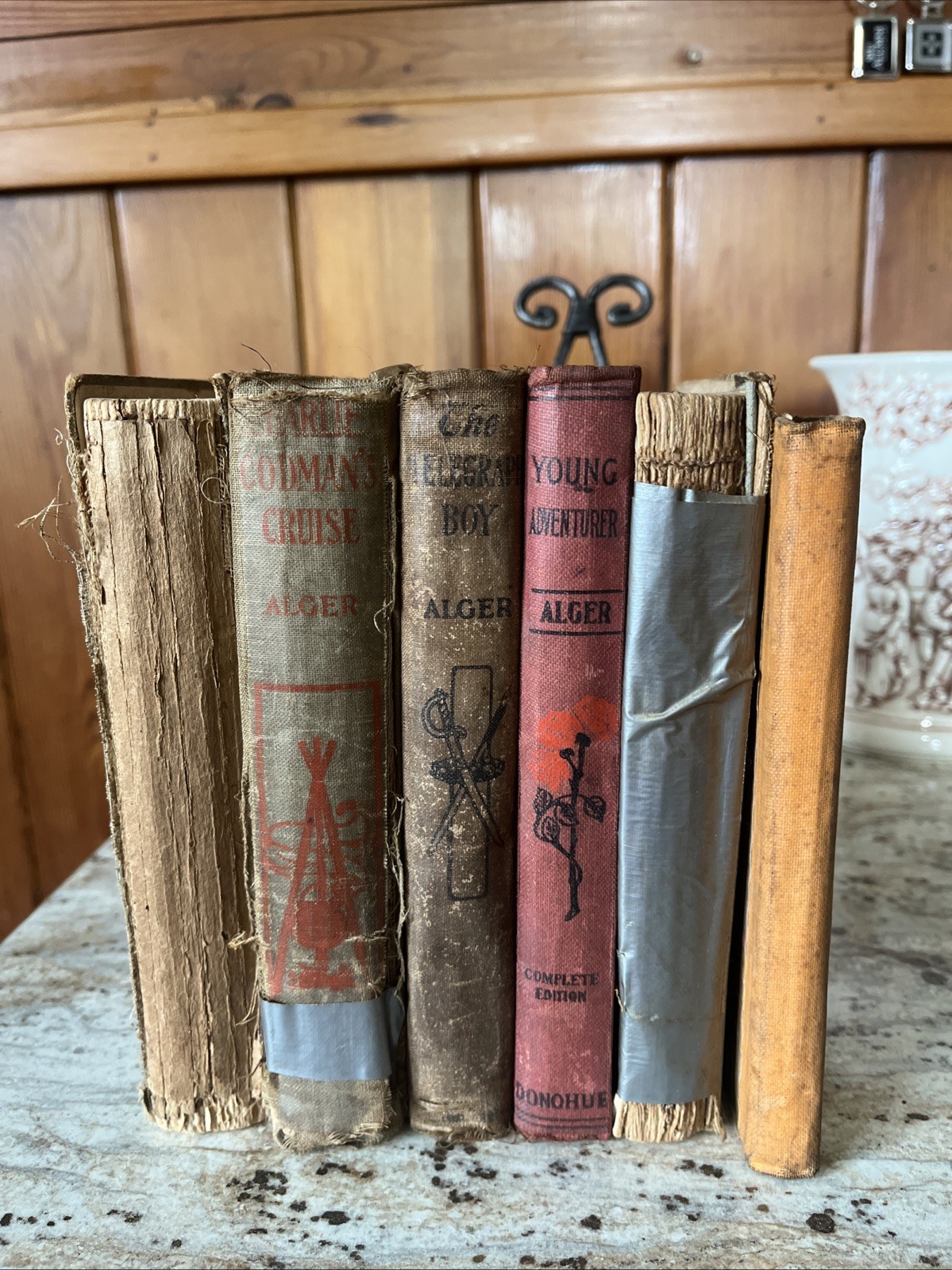 Horatio Alger Jr – 6 vintage hardcover. Books; From early 1900’s