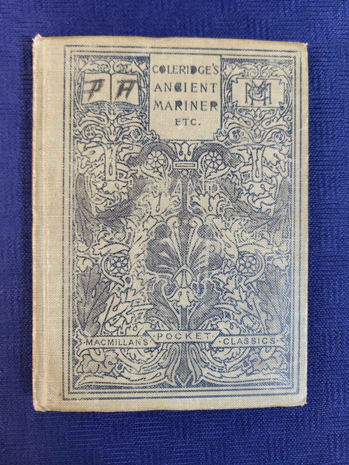 Antique Book Coleridge’s Ancient Mariner Etc., Macmillian Pocket Classics 1907