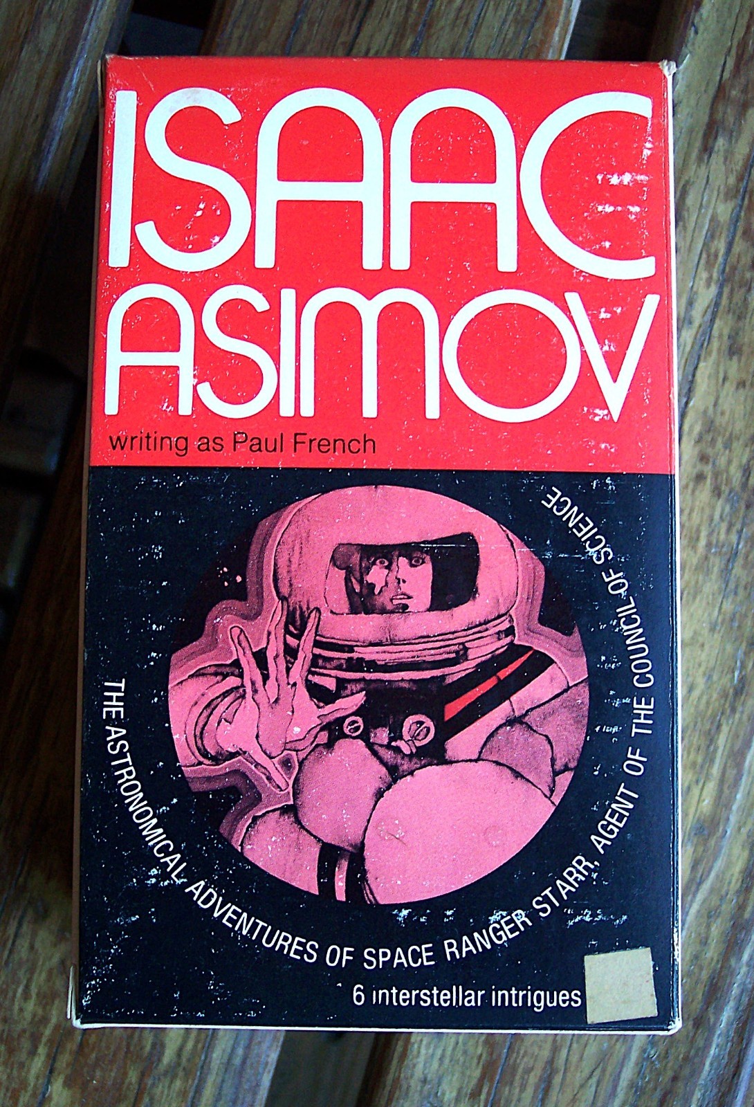 LUCKY STARR 6 Book Boxed Set Isaac Asimov as Paul French 1970s Sci-Fi