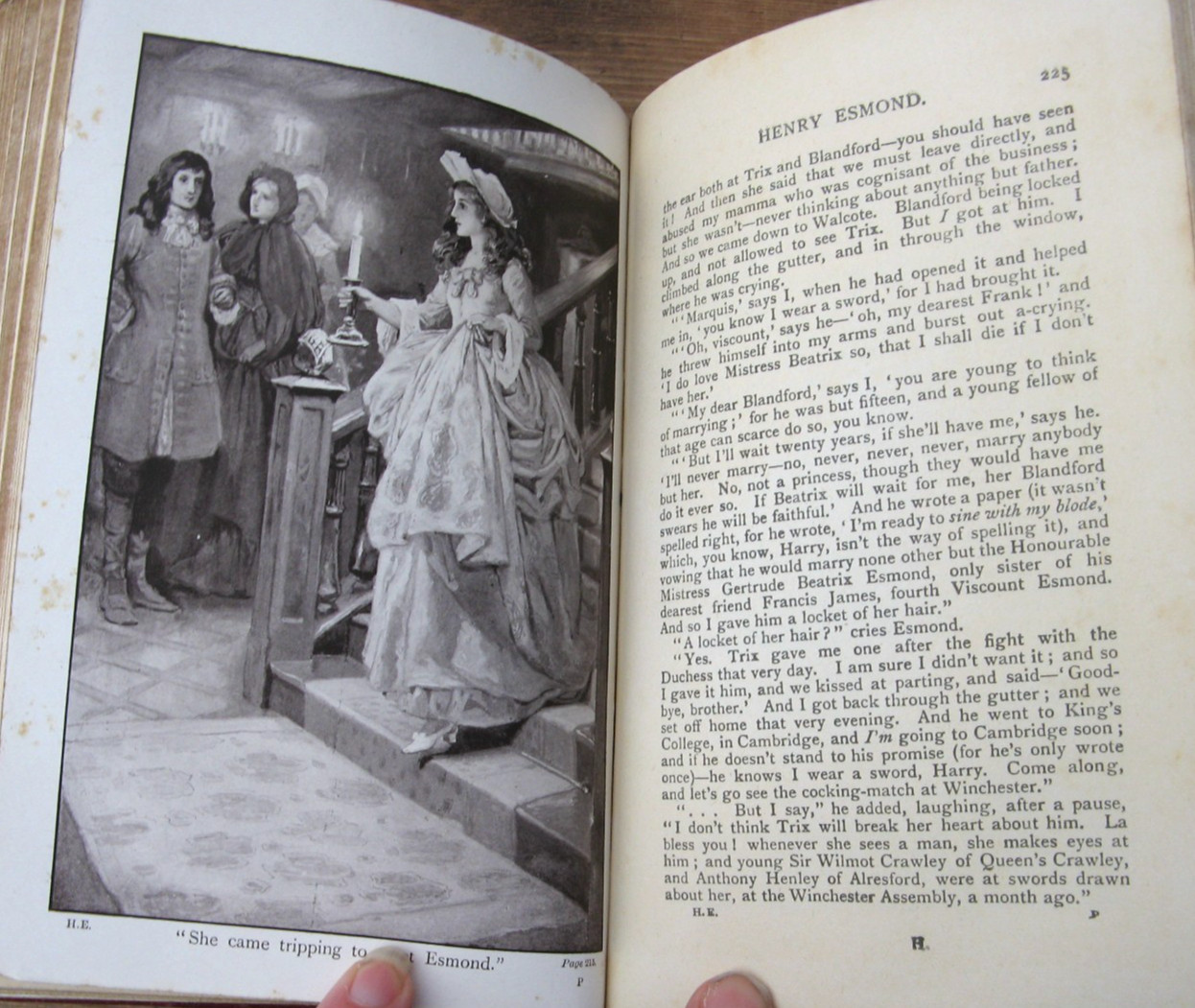 1910 Henry Esmond- Thackeray Fine Leather Art Nouveau