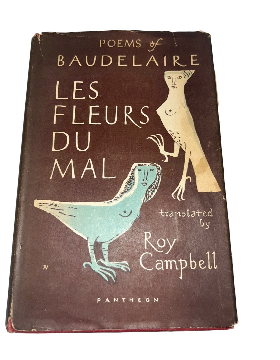 FLOWERS OF EVIL Baudelaire Les Fleurs du Mal 1st Ed Eng Trans Roy Campbell 1953