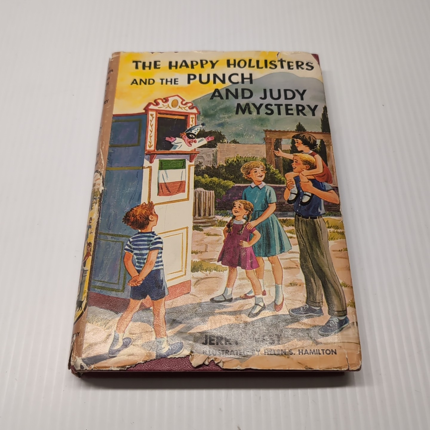 The Happy Hollisters and the Punch and Judy Mystery Hardcover – Dust Jacket 1964