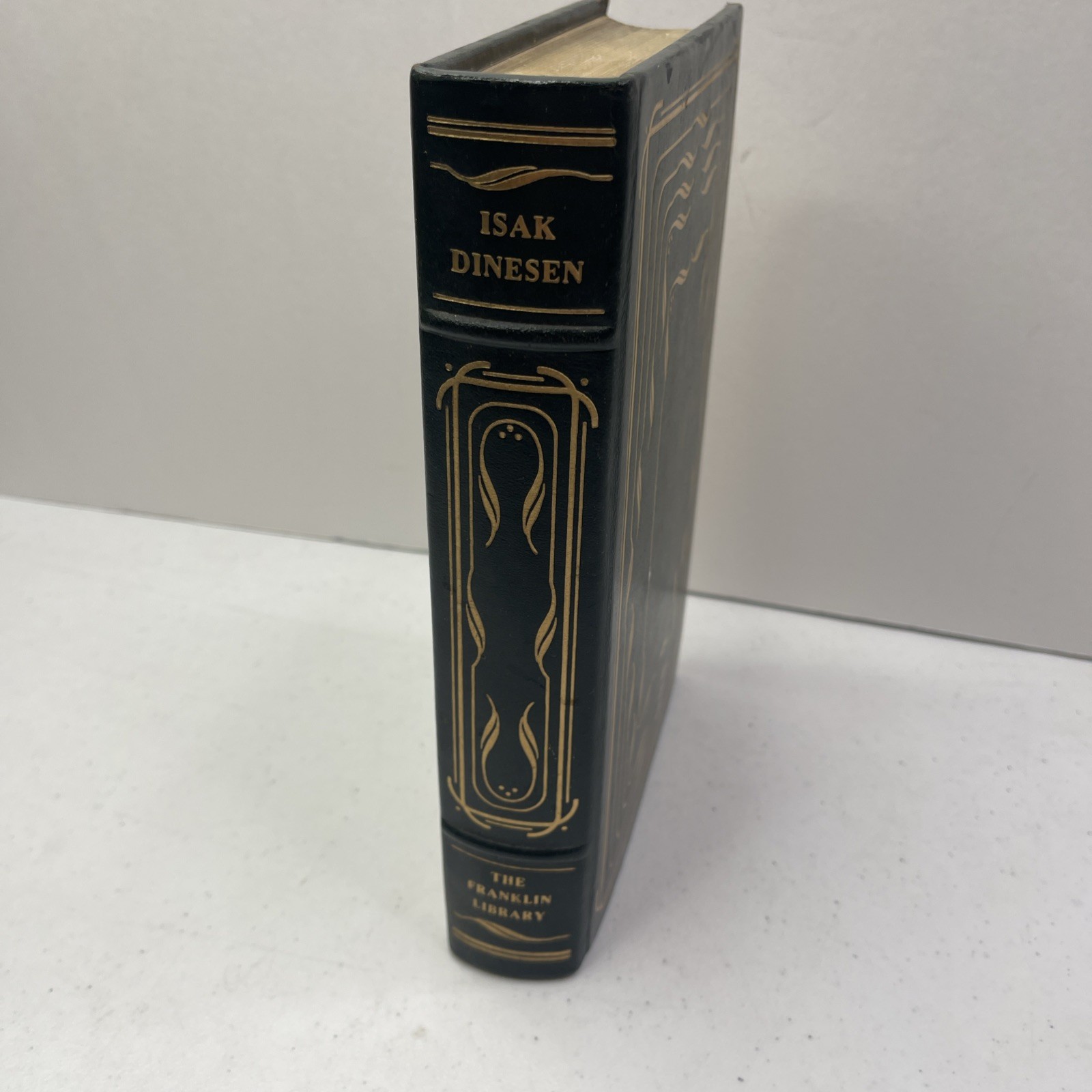 ISAK DINESEN Seven Gothic Tales, Franklin Library 1978 Leather Gilt NF
