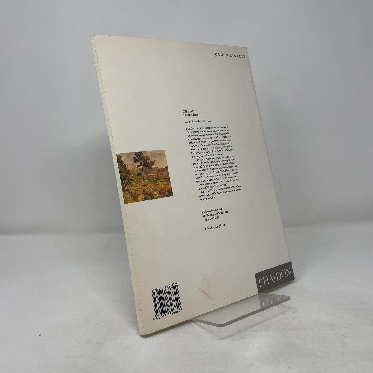 Cézanne by Catherine Dean PB First Edition Like New 1991