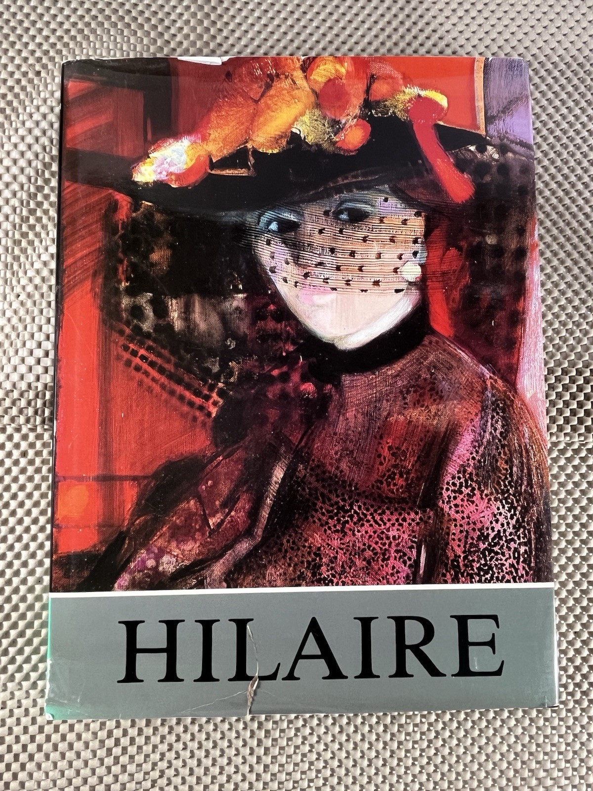 1980s French Art Book ~ Hilaire ~ Éditions Alain Daune Paris ~ No. 484/3000 HC