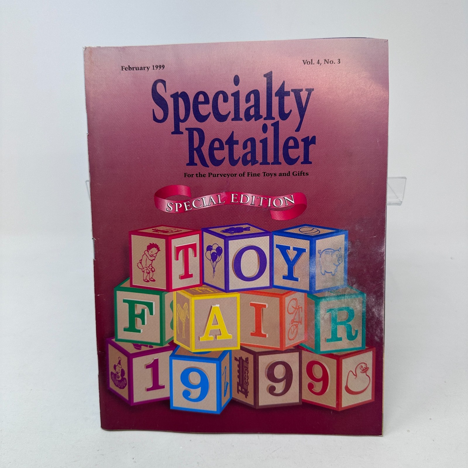 Specialty Retailer Catalog Magazine Technology Toys Gifts February 1999 Vintage