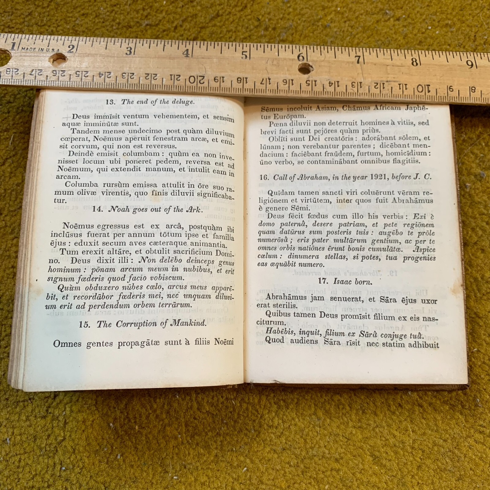 Epitome Historiae Sacrae Auctore L’Homond 1840 1839 Ironside Latin Christian