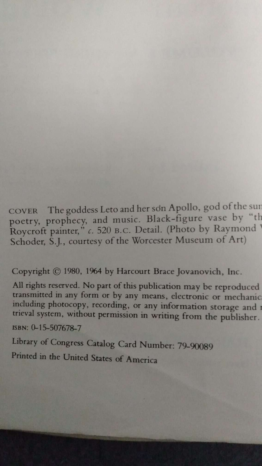 Classics of Western Thought The Ancient World Third Edition PB Acceptable [DR]