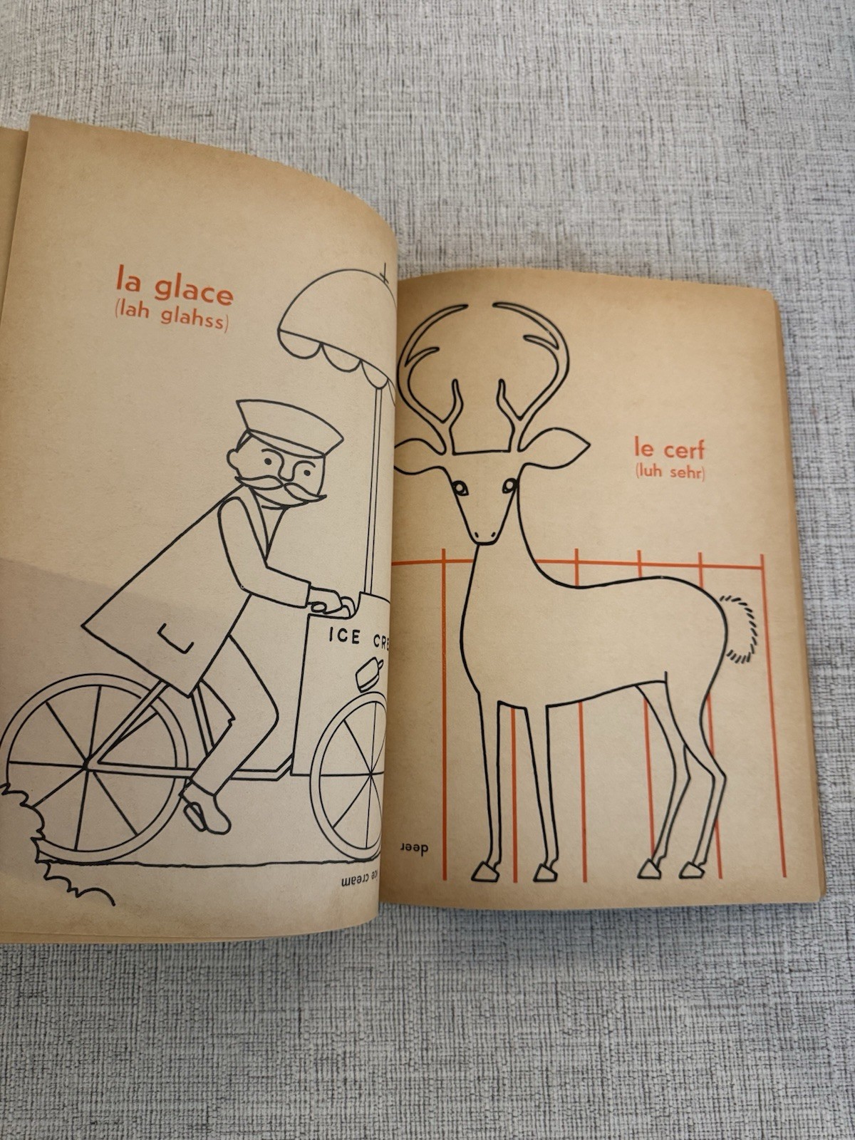 Vintage 1965 Say It In French Vol II Whitman Help Yourself Workbook Ages 6-9