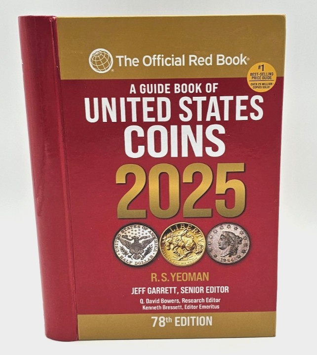 The Official Red Book – 2025 Guide Book of United States Coins Hidden Spiral