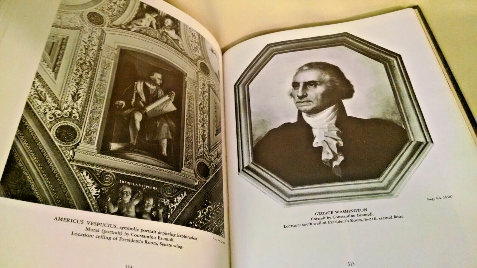 COMPILATION WORKS OF ART OTHER OBJECTS UNITED STATES CAPITOL 1965 HOUSE DOC 362.