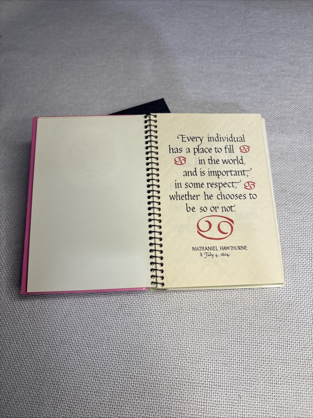 The Spirit Of Cancer Vintage Astrology Book 1970