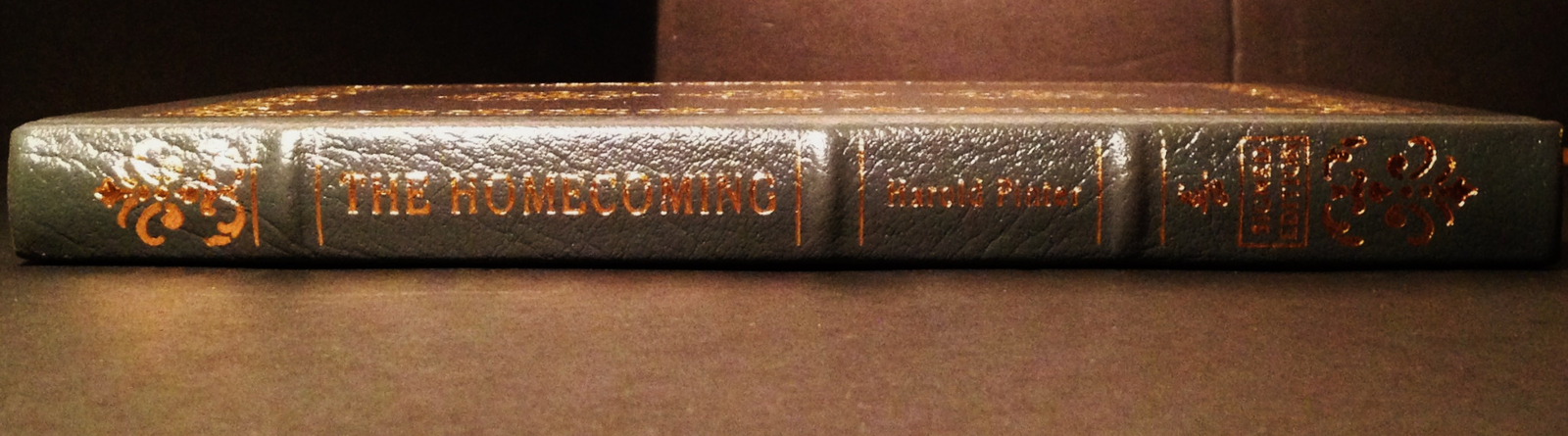 The Homecoming by Harold Pinter, Easton Press Signed Modern Classics, with COA