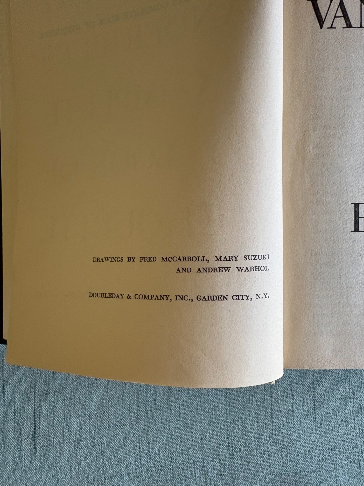Amy Vanderbilt’s Complete Book of Etiquette- 1958 HC- Illustrated by Andy Warhol