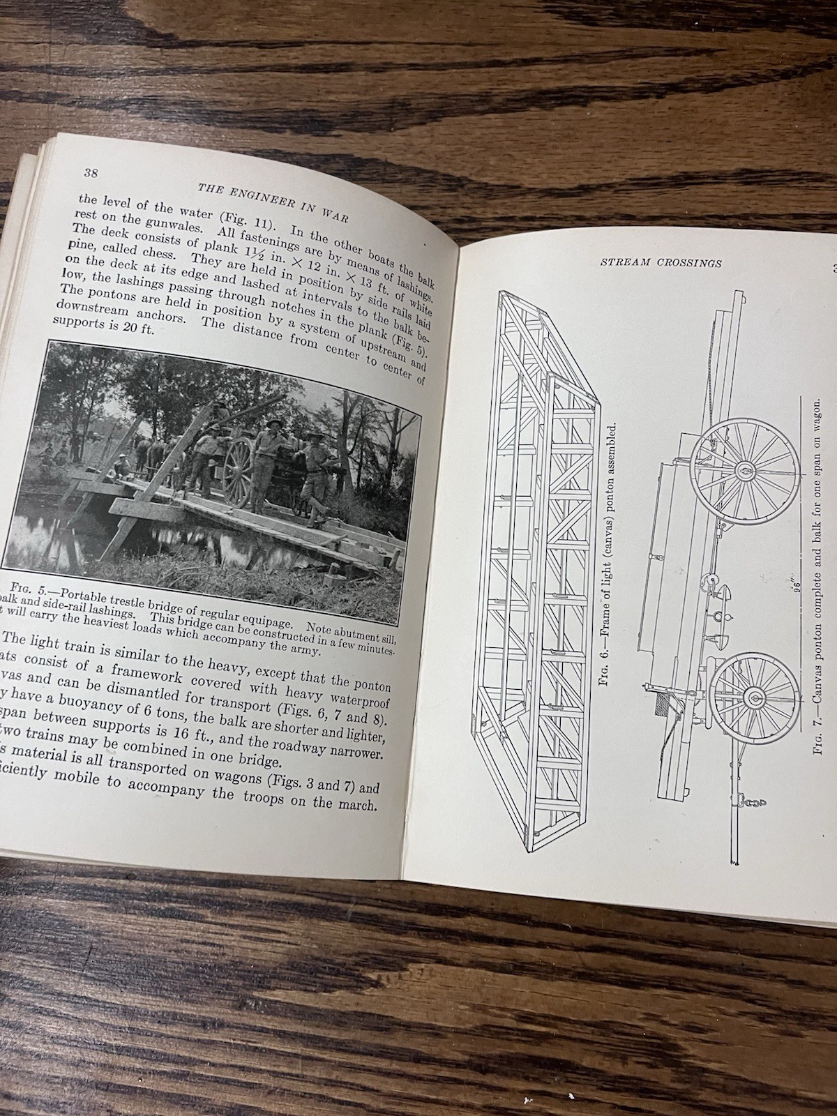 Antique 1916 The Engineer in War by P S Bond, McGraw Hill, Cal Poly Copy, 1st Ed