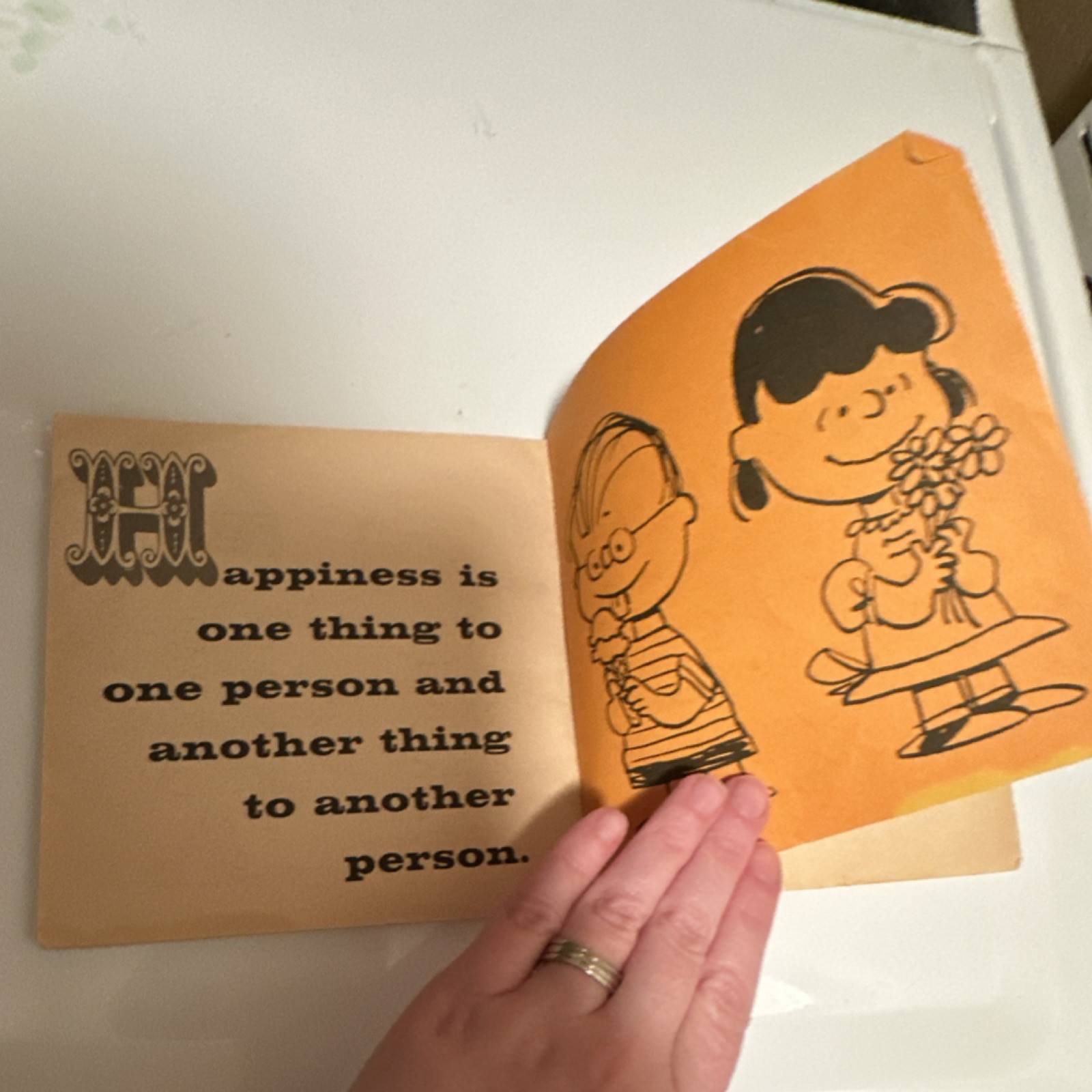 Schulz Peanuts Happiness Is a Warm Puppy Illustrated Softcover Scholastic Book