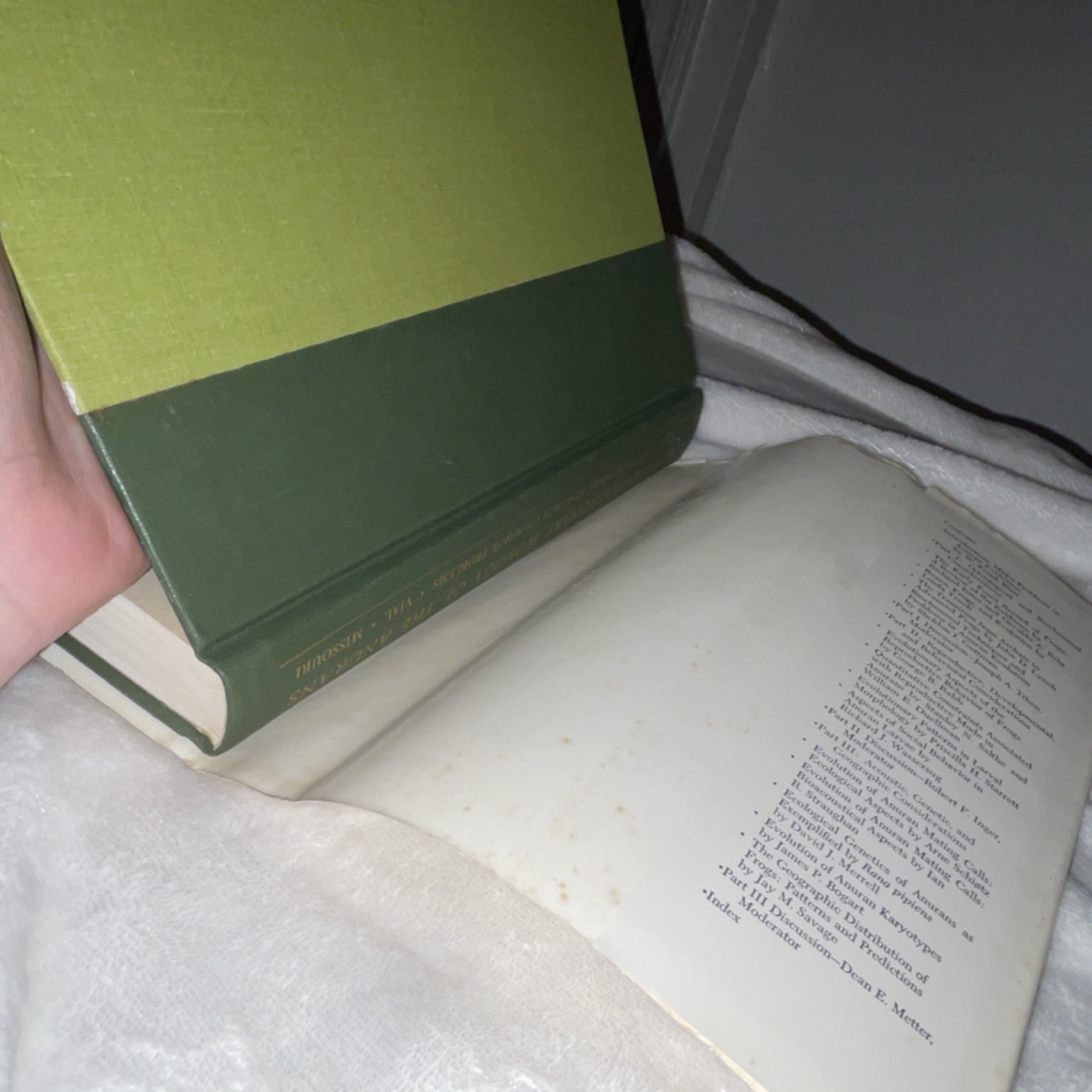 RARE 1973 1st Ed Evolutionary Biology of the Anurans Vial HC + DJ Herpetology