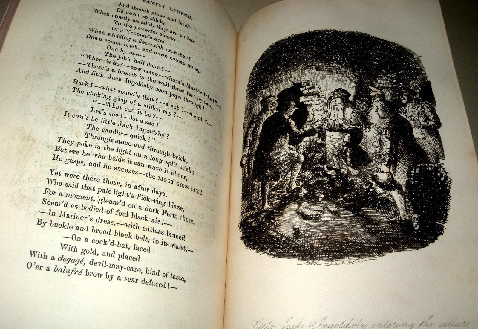 The Ingoldsby Legends, Thomas Ingoldsby, 3 vol set, 11th Ed 1855, Ghost Stories