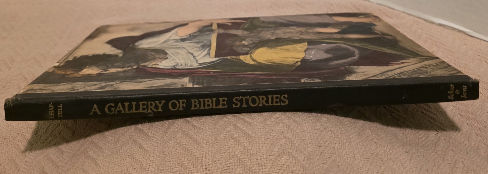 Gallery of Bible Stories – 1st Ed. 1947 – Scheer Jervis VNTG – Illustrated