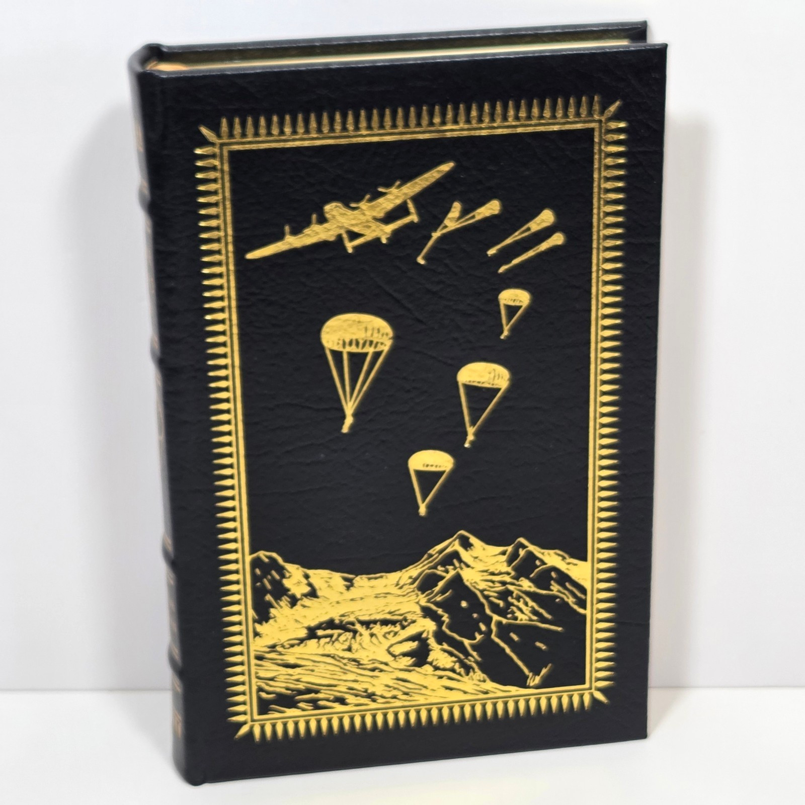 Easton Press Where Eagles Dare MacLean Leather 2015 Readers Choice WWII Fiction