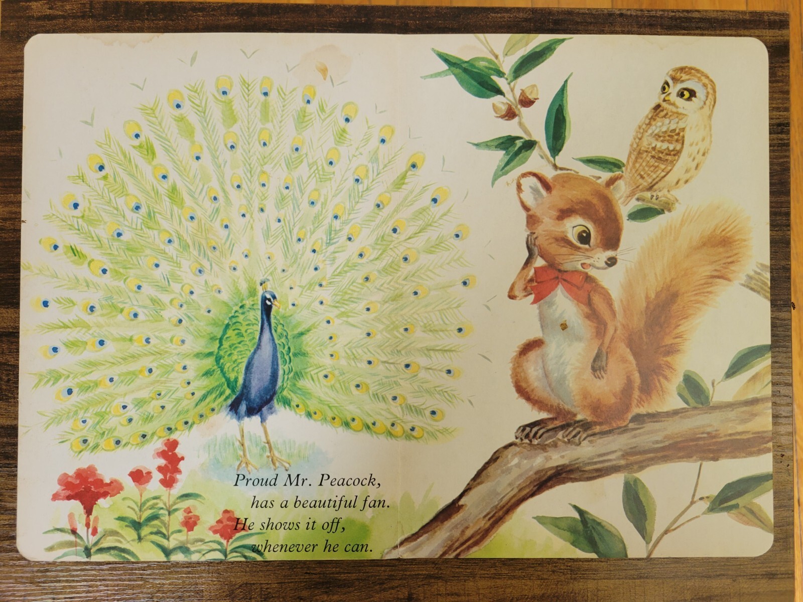 My Happy Book, Animals At Play Vintage Children’s Board Book Doeisha, Rare HTF