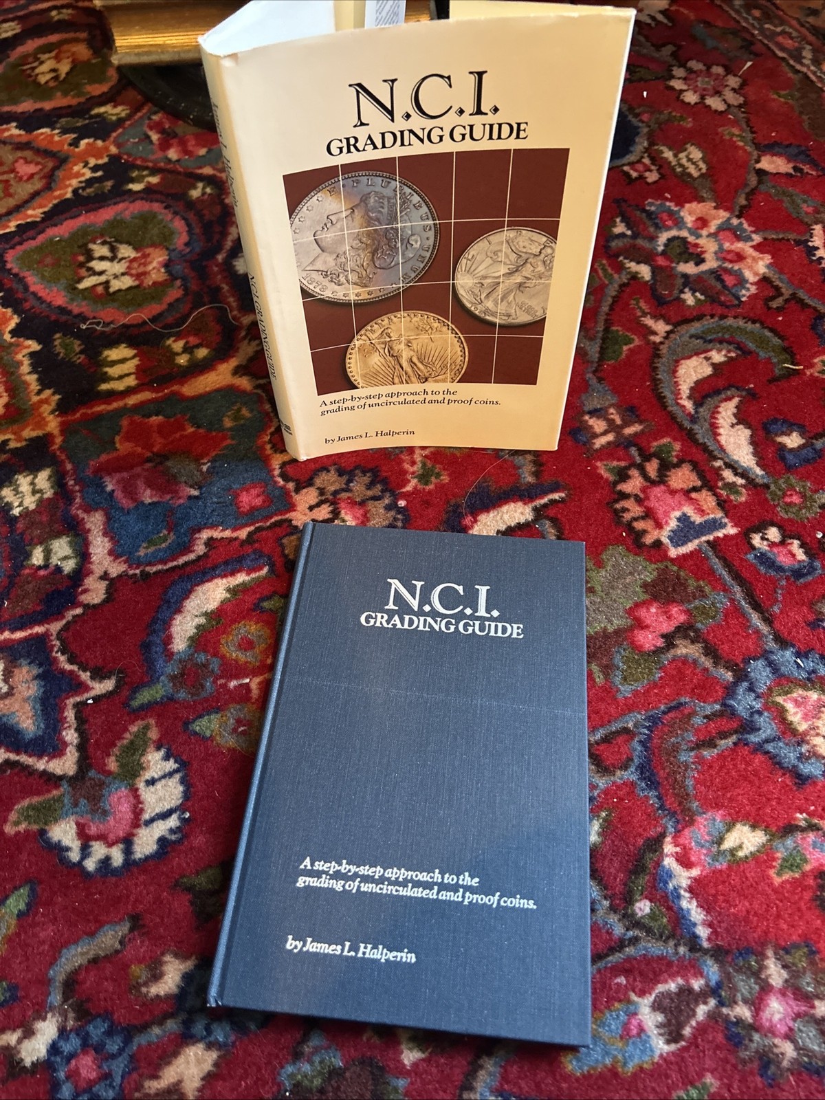 VINTAGE COIN BOOK 1986 N.C.I. GRADING GUIDE by JAMES HALPERIN