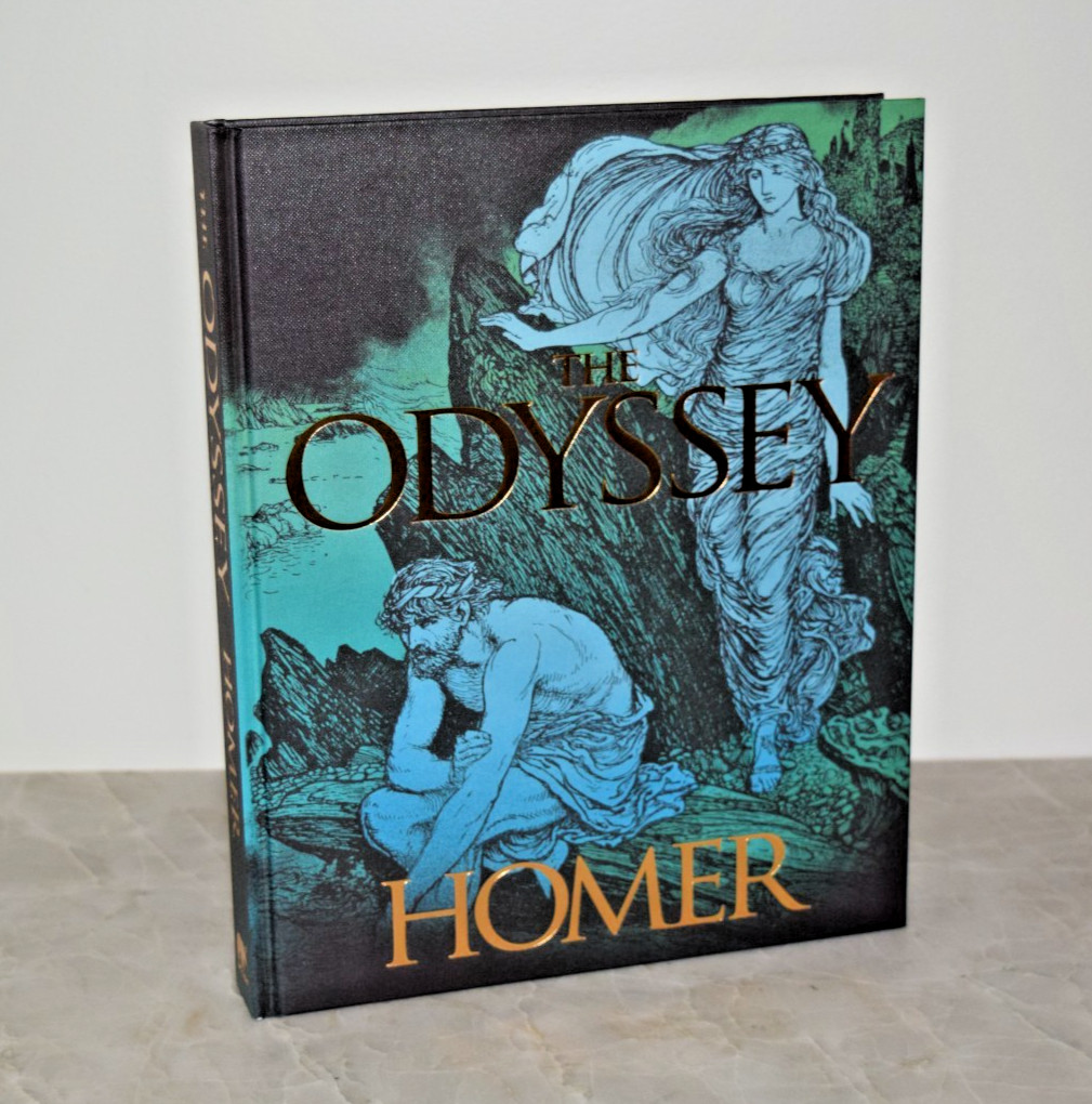 NEW Odyssey by Homer Illustrated Flaxman Deluxe Hardcover Gift