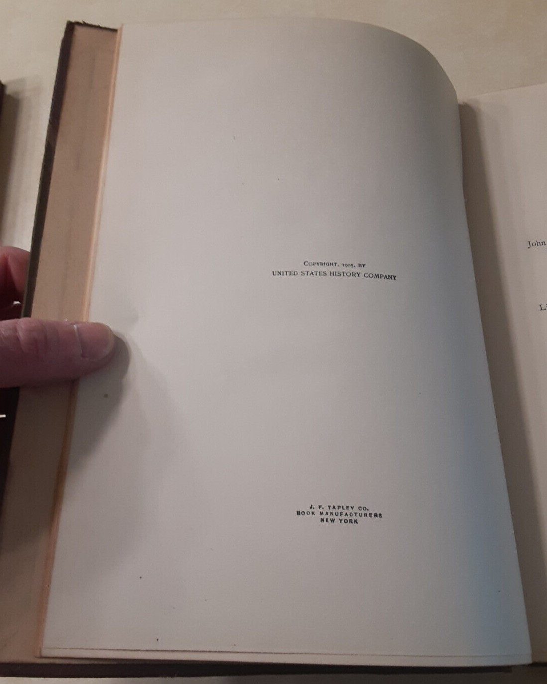 Democratic Party New York State NY History McGuire Vol 2-3 Vintage Antique Books