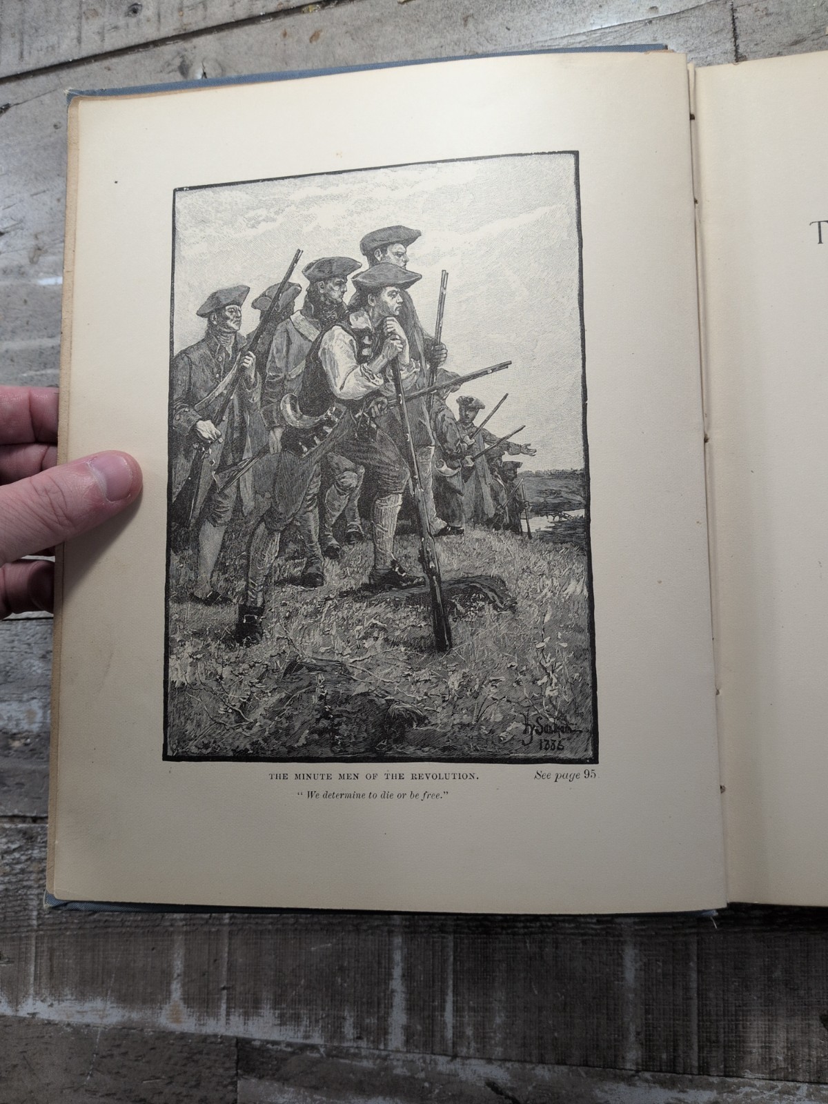 1891 Antique History Book “Story of the United States of America” Brooks, Illus.