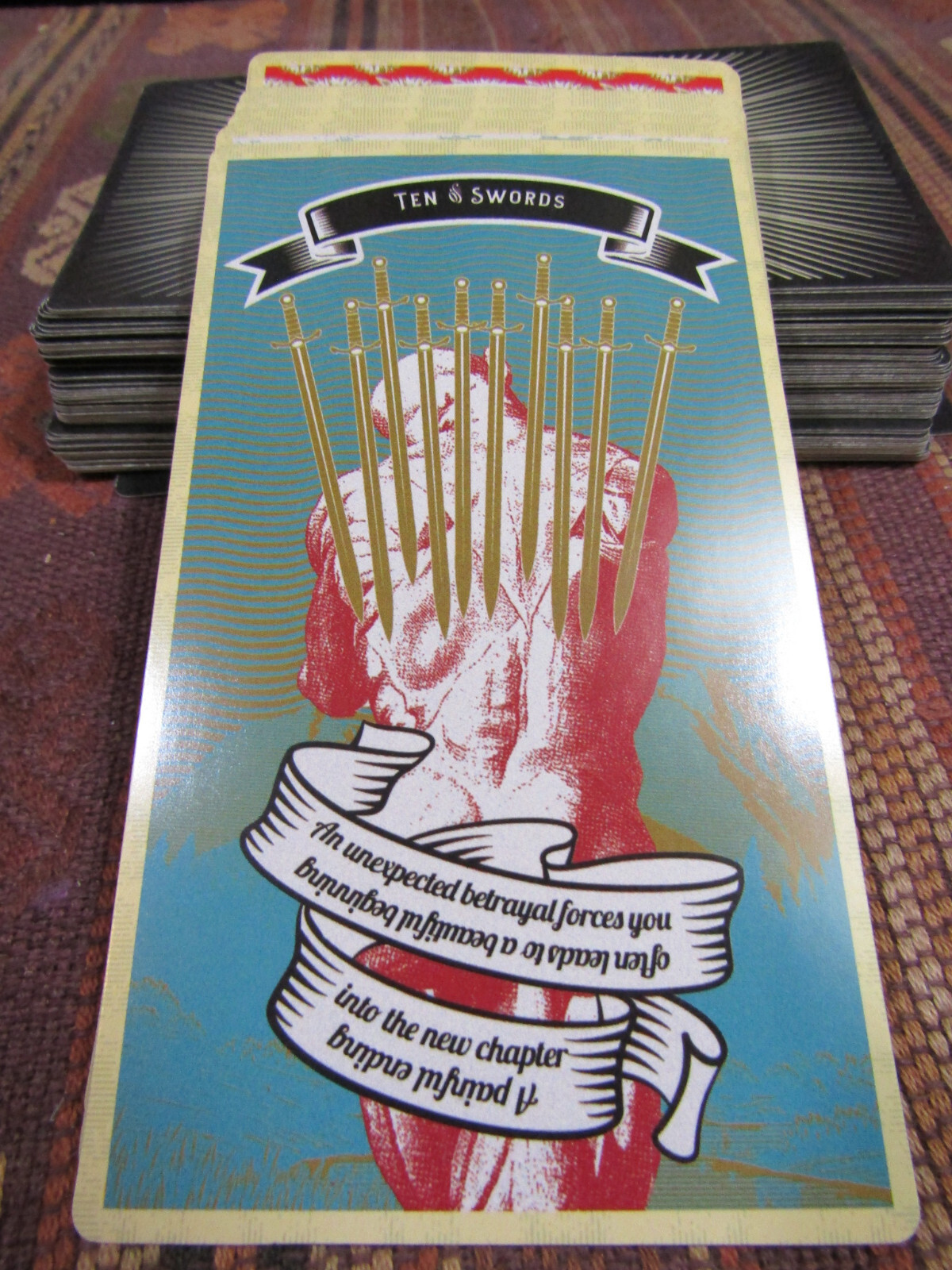 MADAM CLARA SEES ALL FORTUNE TAROT DECK AND DRAWSTRING BAG Kickstarter First Ed