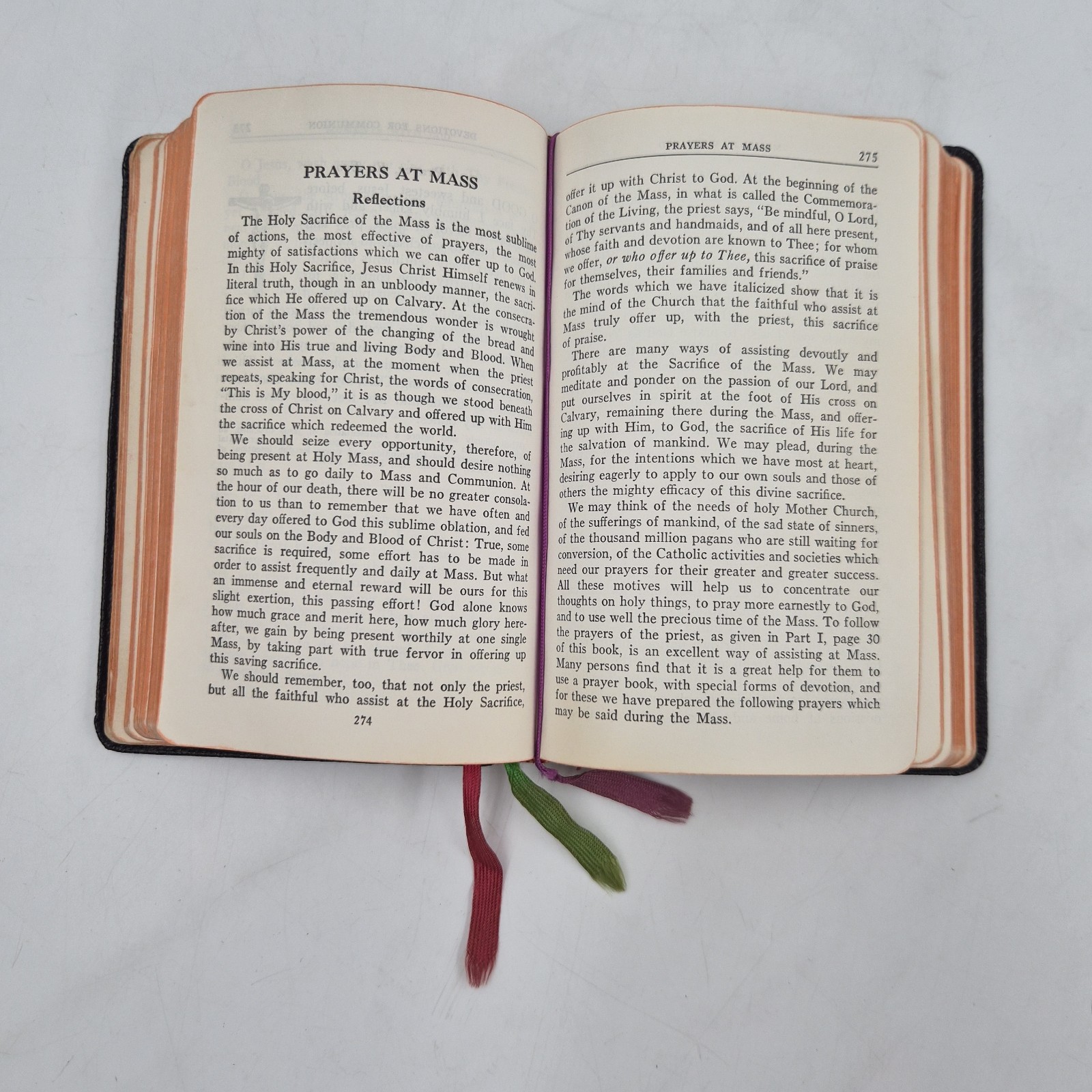 Vintage 1956 Moments with God Rev. Edward F. Garesche Prayer Book Christian Pray