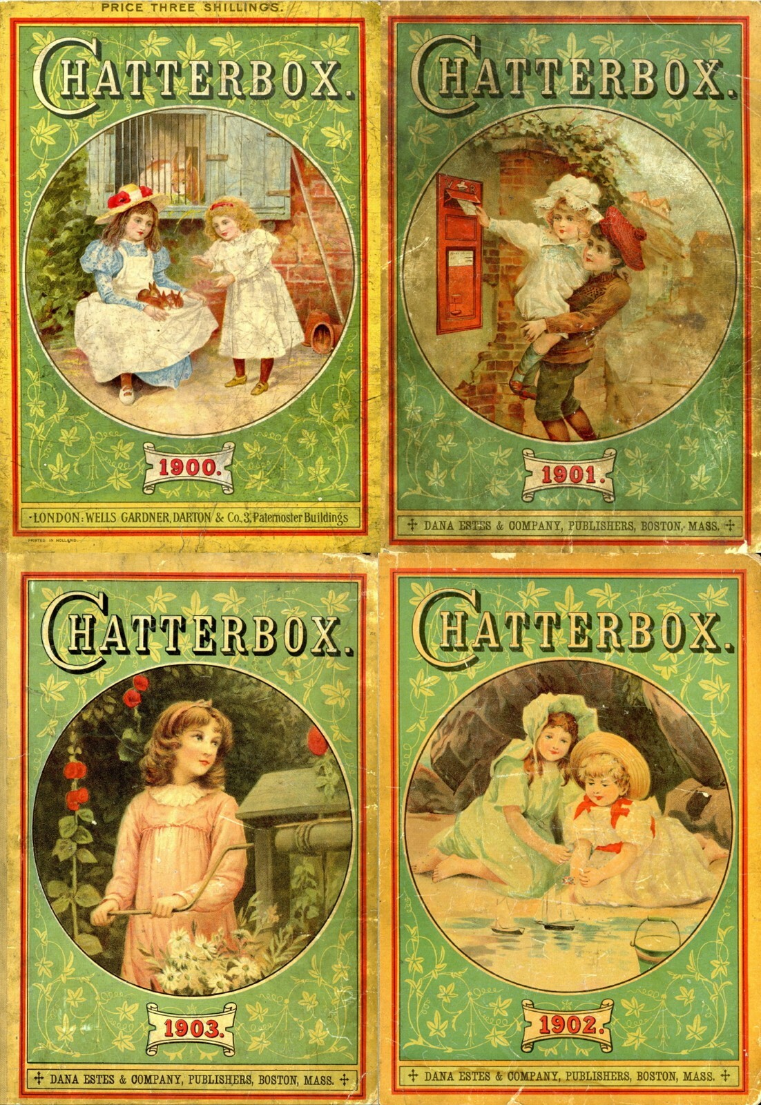 Chatterbox, Vol.4 (1898-1905) – Old Rare Illustrated Victorian Magazine on DVD