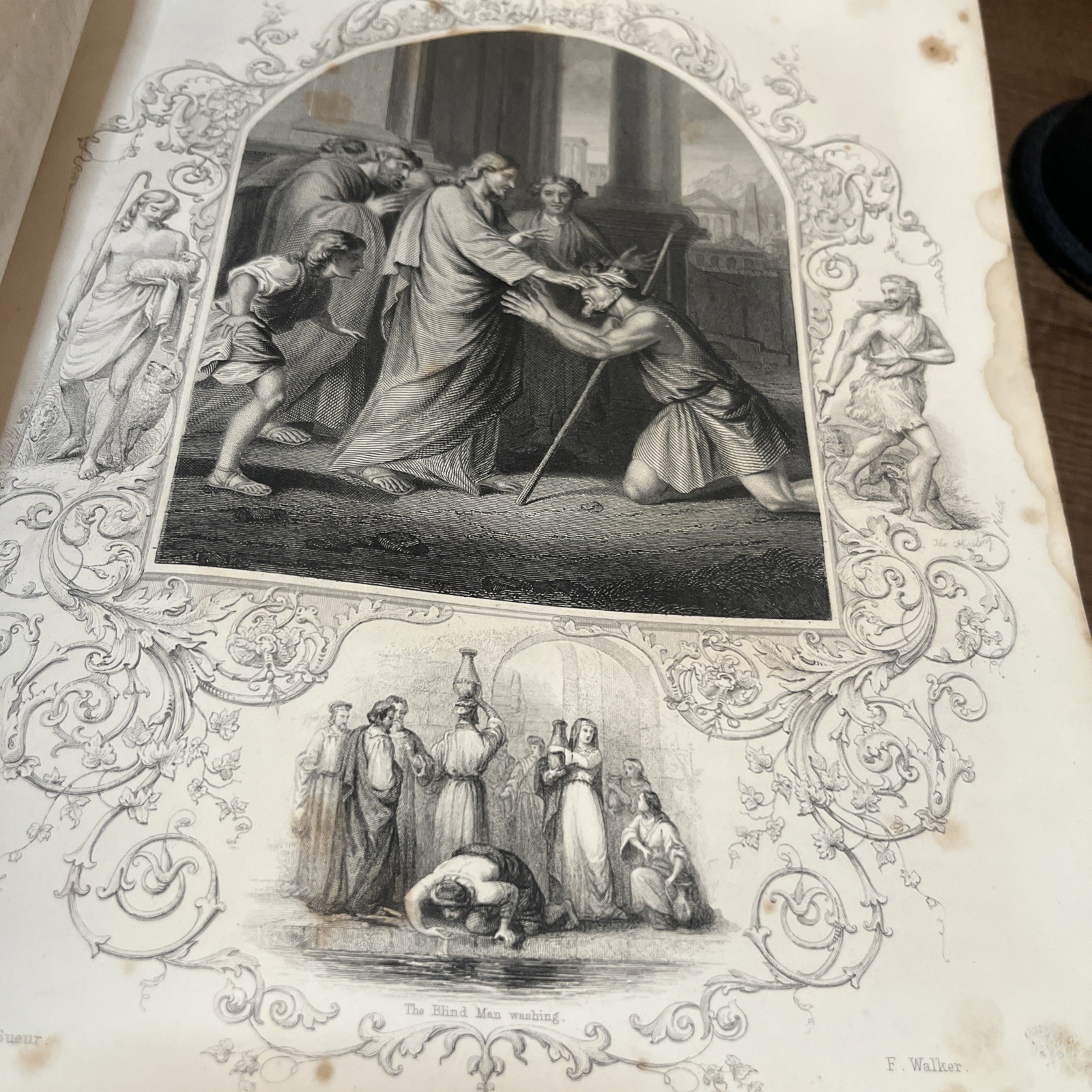 Rare Antique Bible Based Book Life Of Jesus Christ 1851-1855 London & New York