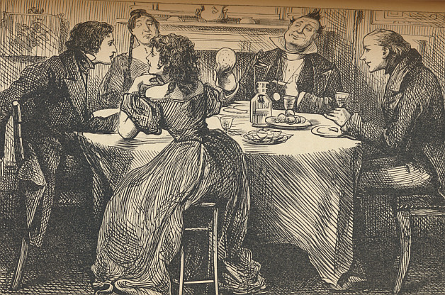 Charles Dickens Martin Chuzzlewit 1890 16 Full-Page Illustrations Art Nouveau