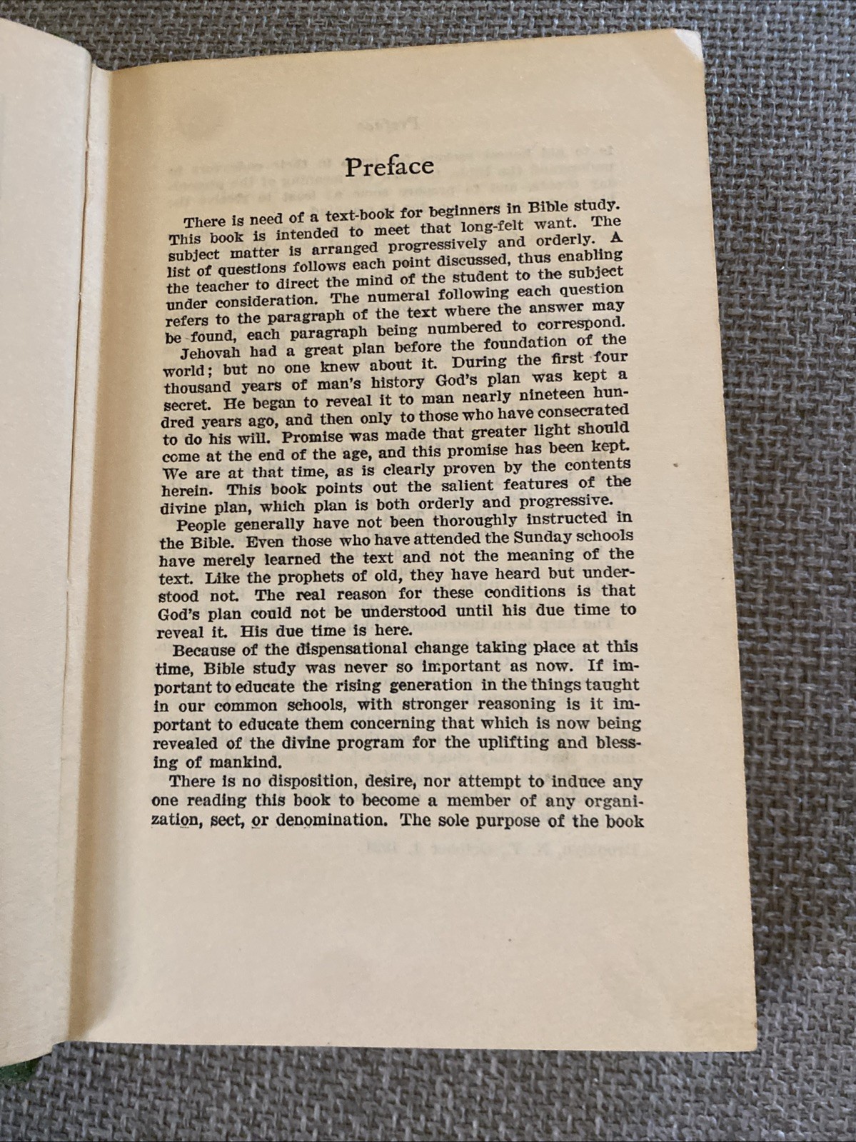 THE HARP of GOD 1928 See Quote By JF Rutherford Watchtower Book
