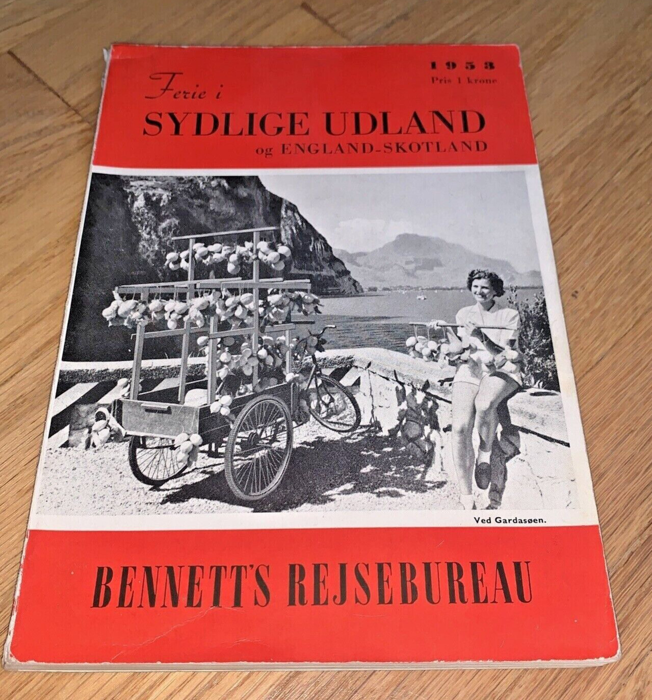 1953 BENNETT Danish Tour Book ENGLAND / SCOTLAND 224 Pages SYDLIGE UDLAND