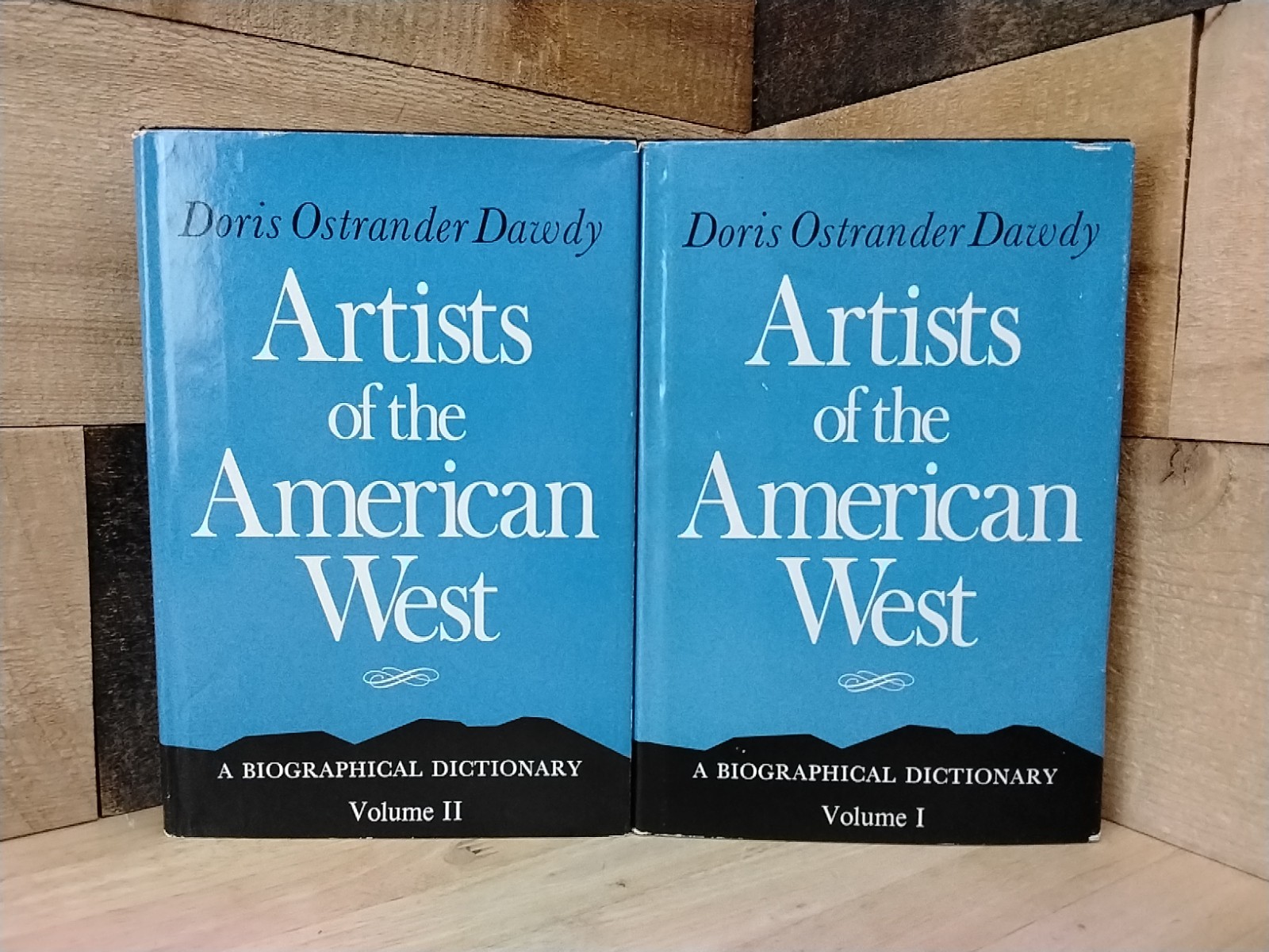 Artists Of The American West Doris Ostrander Dawdy Vols 1 And 2 Set