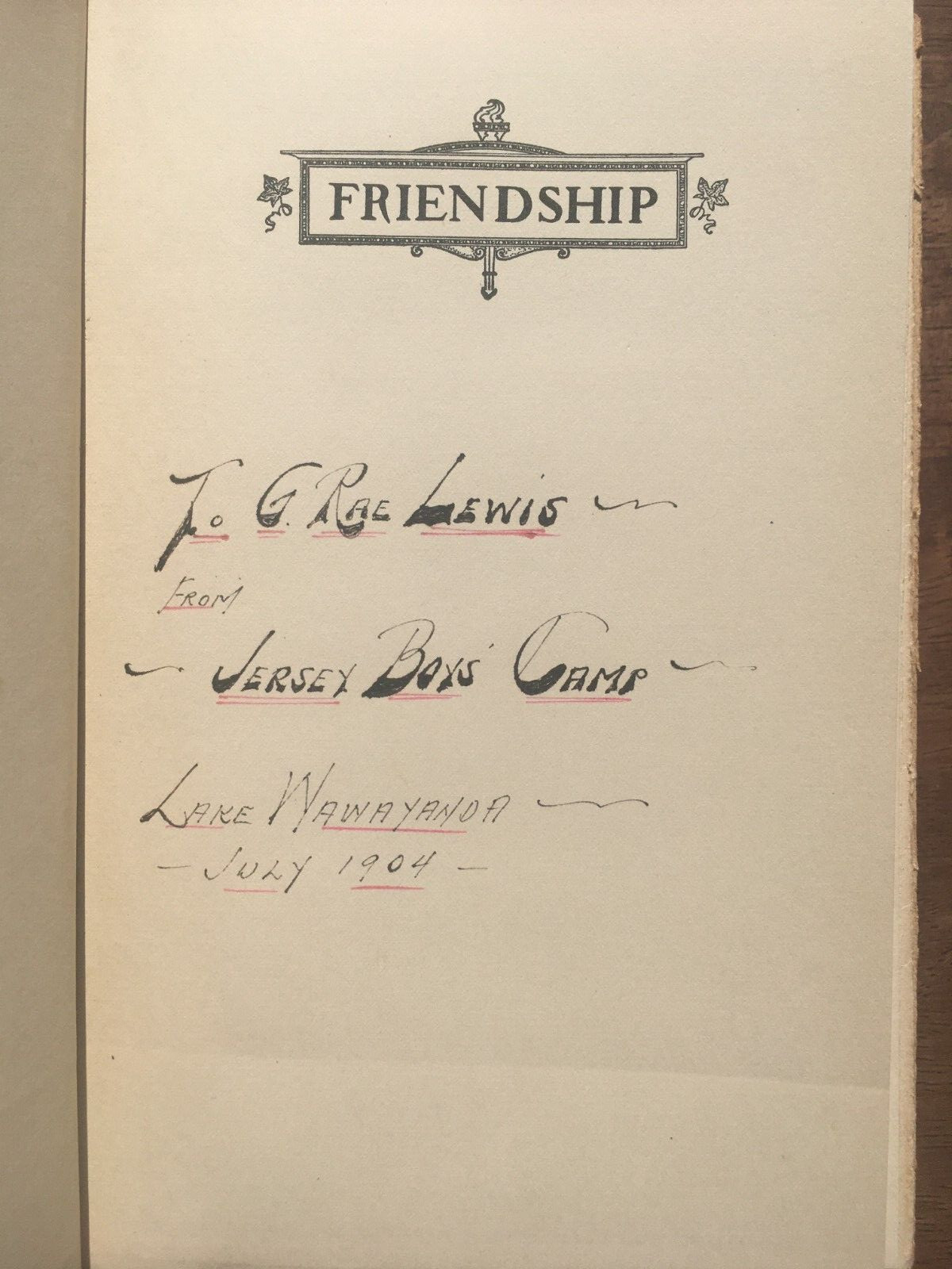 1904 Antique CHRISTIAN FRIENDSHIP Book CHOICE OF FRIENDS How to Build THE REWARD