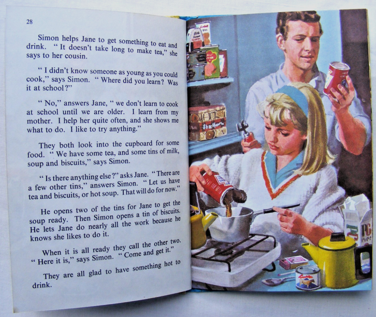 Vintage Ladybird Book – 10a Adventure on the island-Key Words-VGC +FREE COVER+