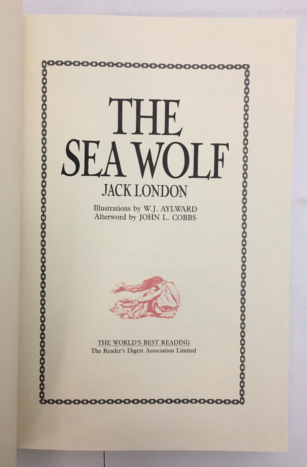 The Sea Wolf – Jack London – Hardback – 1993 – Reader’s Digest – Luxury Edition