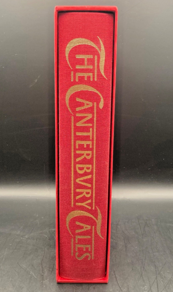 The Canterbury Tales, Geoffrey Chaucer, Folio Society 1998, with Slipcase