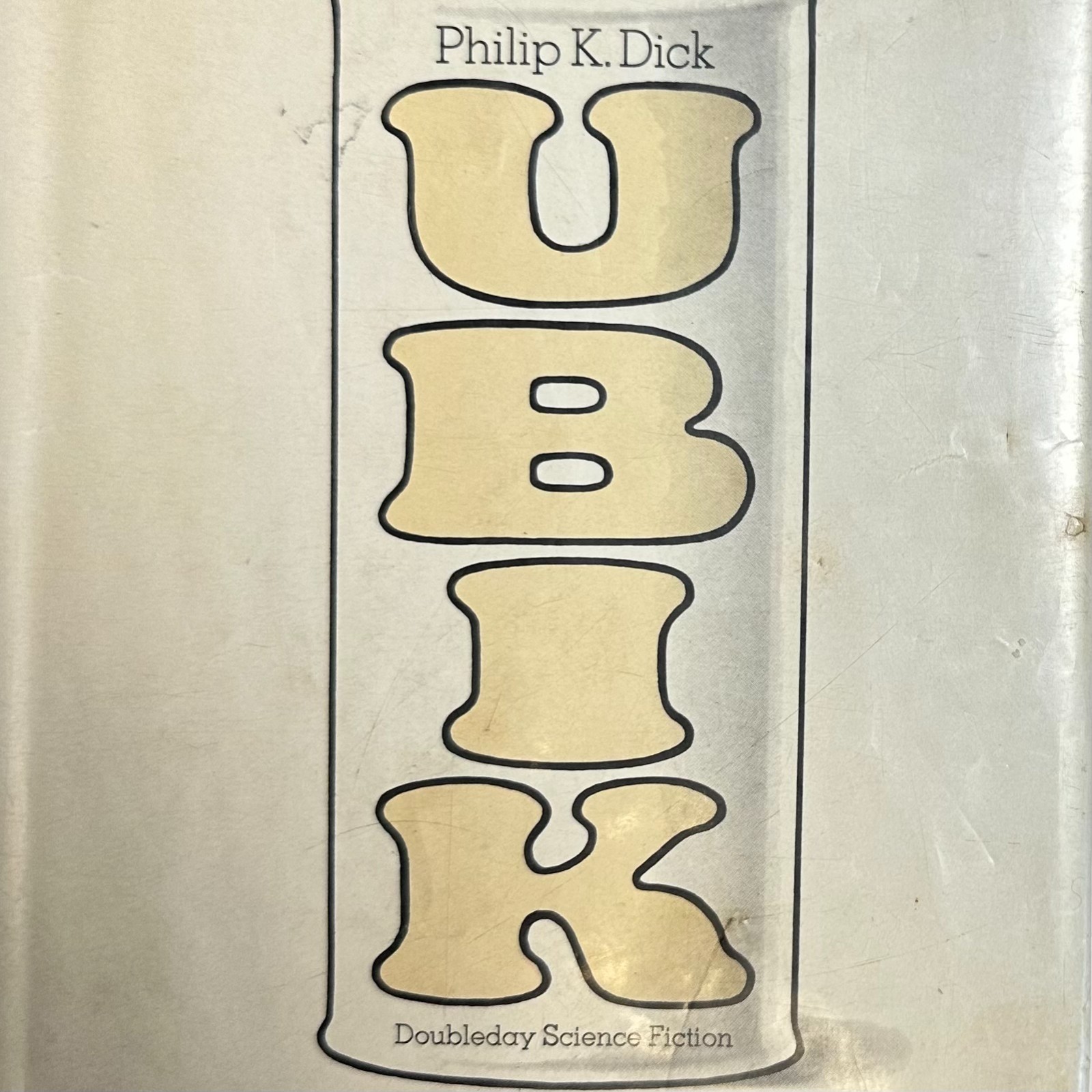 UBIK Philip K Dick 1969 FIRST EDITION Doubleday Science Fiction Novel