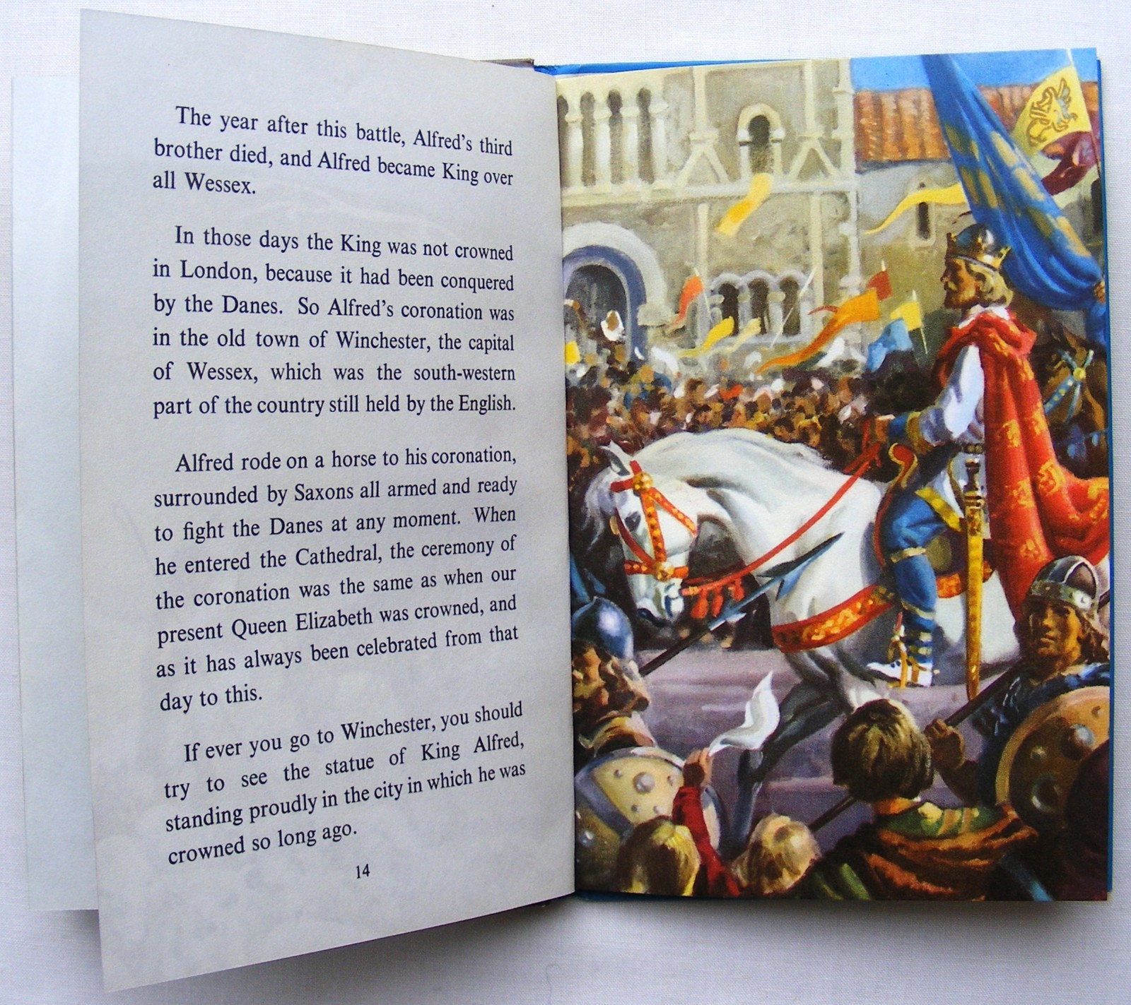 Vintage Ladybird Book – King Alfred the Great–History 561-VGC/Fine +FREE COVER+