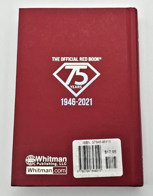 Official Red Book: A Guide Book of United States Coins 2022 75th Edition – New