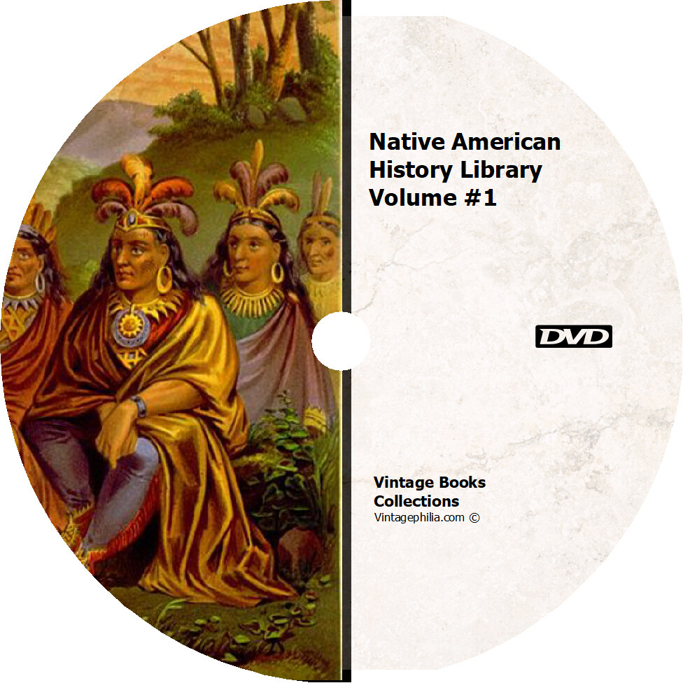 HUGE NATIVE AMERICAN INDIANS TRIBES BOOKS on DVD COLLECTION HISTORY CULTURE