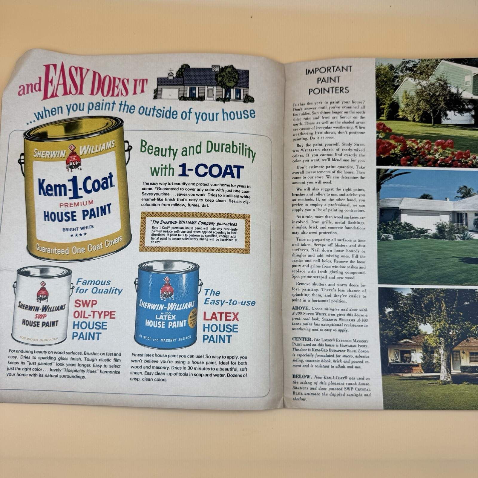 “Decorating Ideas and Color Trends” – Sherwin-Williams Co. – Spring 1966