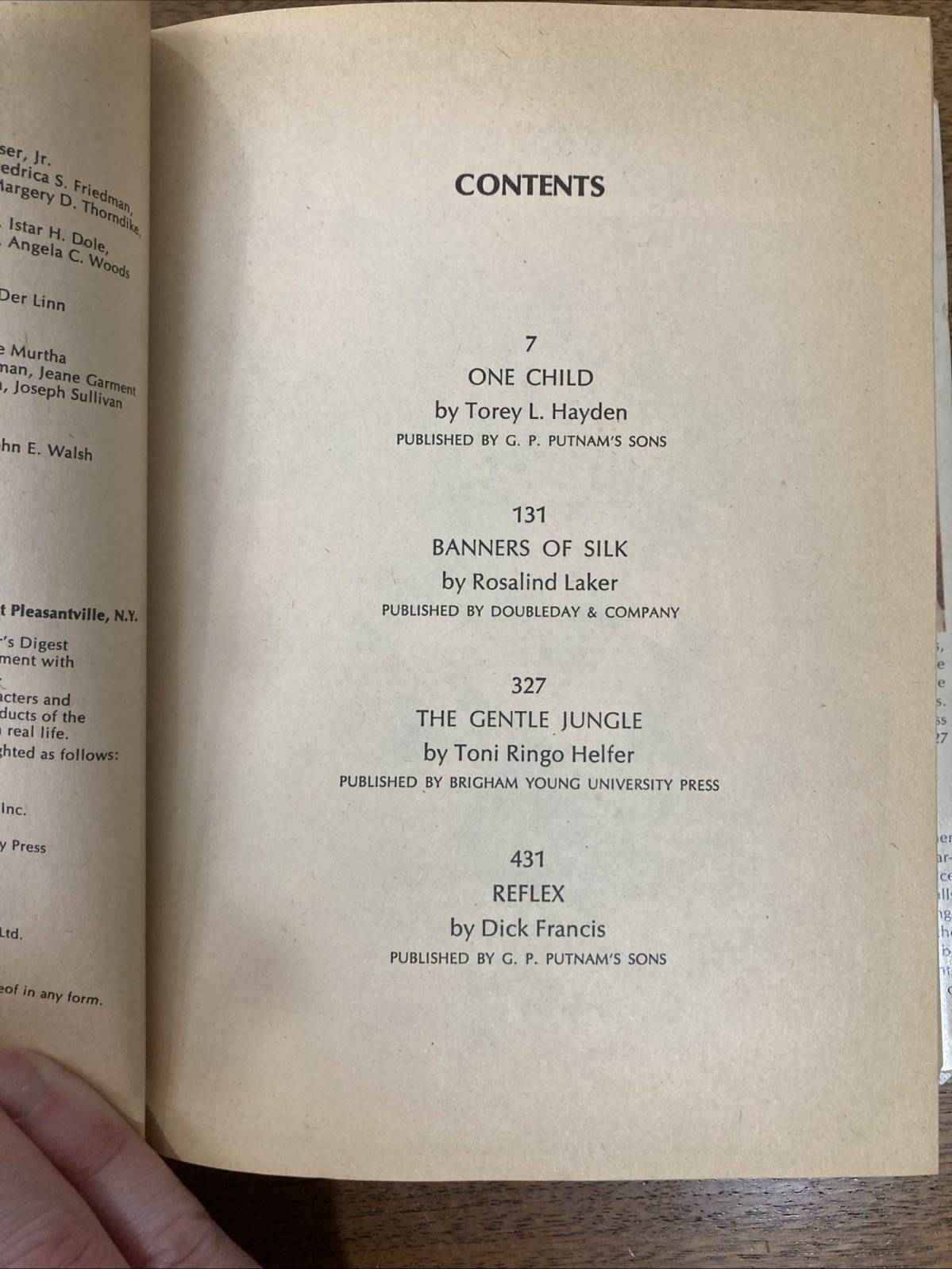Reader’s Digest Condensed Books Volume 2 1981 Vintage Dust Jacket Hardcover