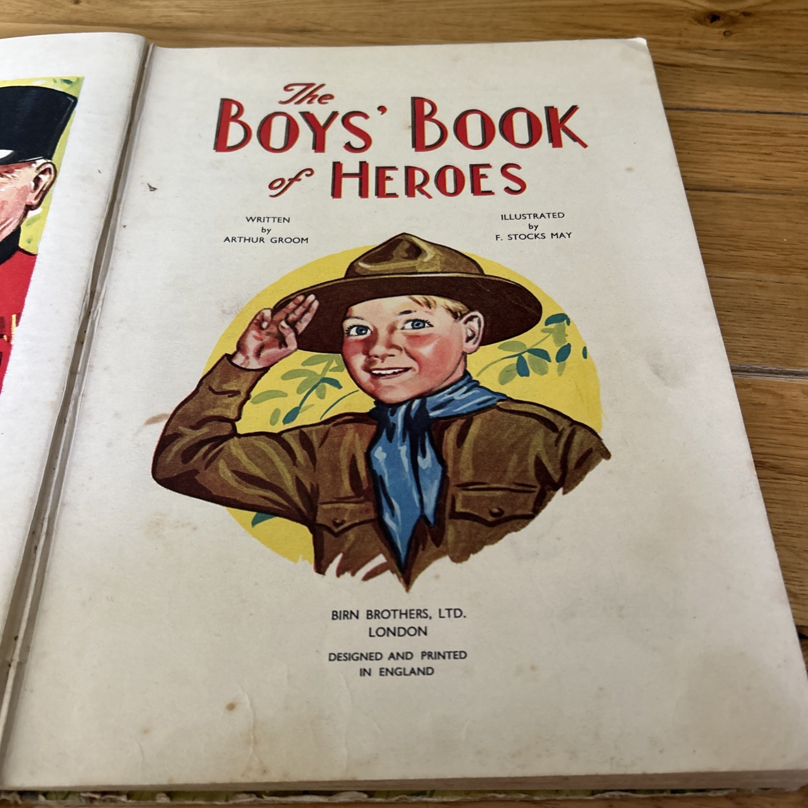 The Boys’ Book of Heroes (Arthur Groom) 1950s